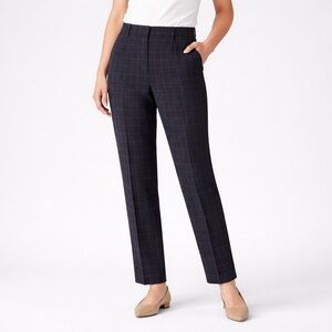 Talbots Petite Plaid Women’s Dress Pants Size 10P Wool casual office classic